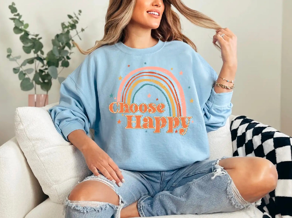 Choose Happy Sweatshirt