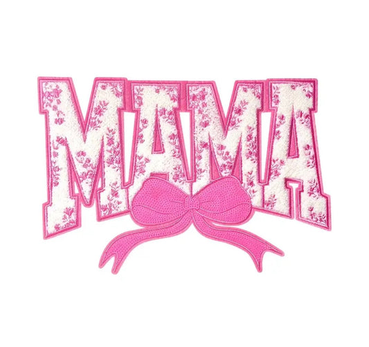 Mama Bow Patch (Pink)